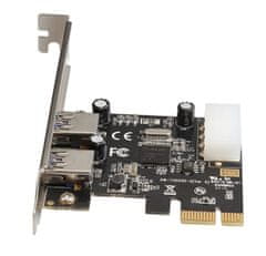 APT AK249 PCI-E vezérlő 2 x USB 3.0