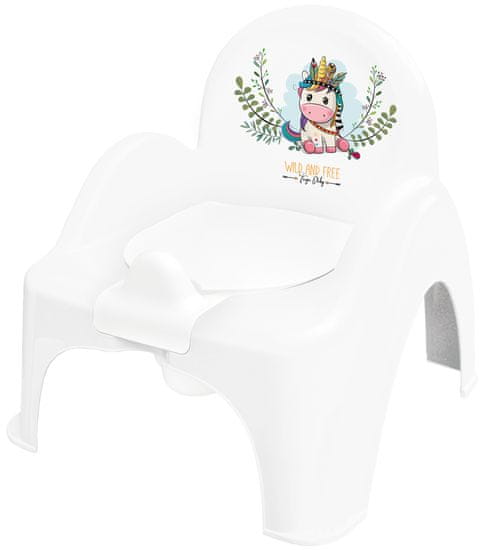 Tega Baby Biliárd szék Unicorn dallammal, fehér