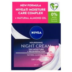 Nivea Nivea Tápláló éjszakai krém száraz és érzékeny bőrre, 50 ml