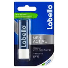 Labello Active for Men Tápláló ajakbalzsam férfiaknak, 4,8 g