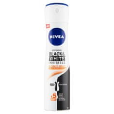 Nivea Black & White Invisible Ultimate Impact izzadásgátló spray, 150 ml