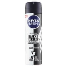 Nivea Men Black & White Invisible Original Spray izzadásgátló, 150 ml