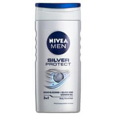 Nivea Men Silver Protect tusfürdő, 250 ml