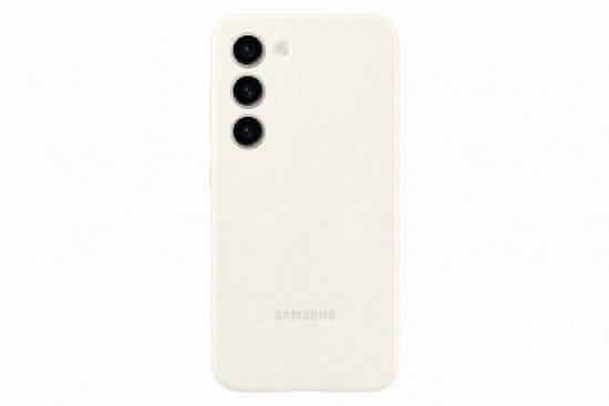 SAMSUNG Silicone Case Galaxy S23 EF-PS911TUEGWW, bézs