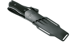 Fällkniven X-sorozatú Pilot Knife F1XB kültéri kés 10 cm, fekete, Termorun, Zytel tok
