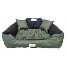 KINGDOG Zöld kutyafotel vízálló 55x45 cm-es kanapéval