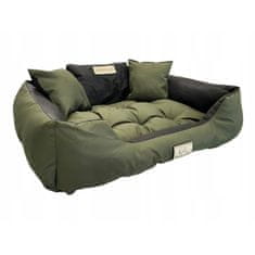 KINGDOG Zöld kutyafotel vízálló 55x45 cm-es kanapéval