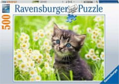 Ravensburger Puzzle Cica a réten 500 db