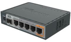 Mikrotik RouterBOARD RB760iGS, hEX S, 5xGLAN, SFP, USB, L4, tápegység