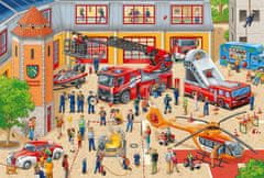 Schmidt Puzzle Gyermeknap a tűzoltóságon 60 darab
