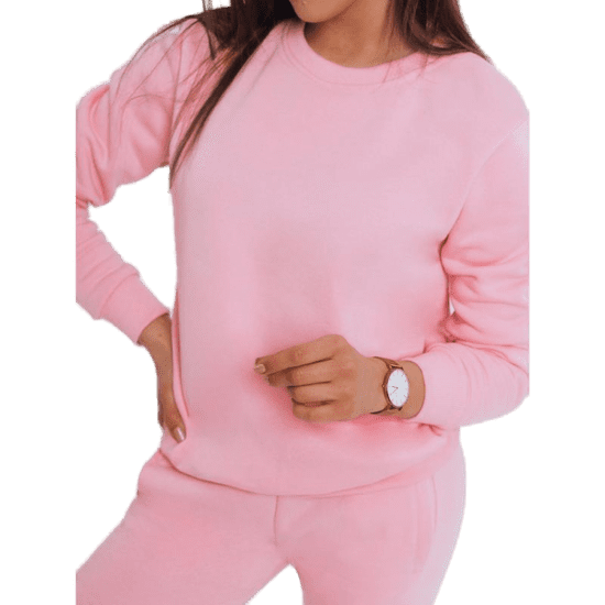Dstreet Női FASHION II pulóver rózsaszínű by0159