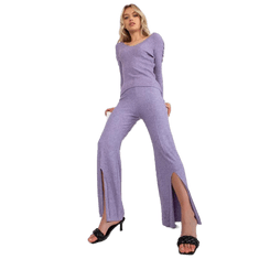 Factoryprice Női nadrág MADELIN lila színű nadrág résszel VI-SP-20271.97_392053 Univerzális