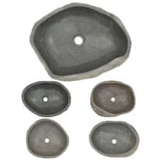 Greatstore ovális folyami kő mosdókagyló 46-52 cm