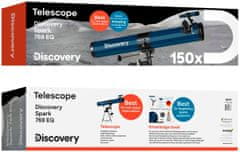 Levenhuk Discovery Spark 769 EQ Telescope with book