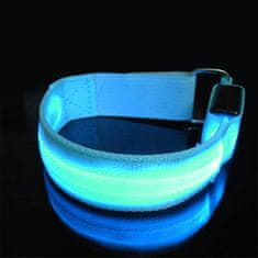Northix Karkötő LED világítással - kék 