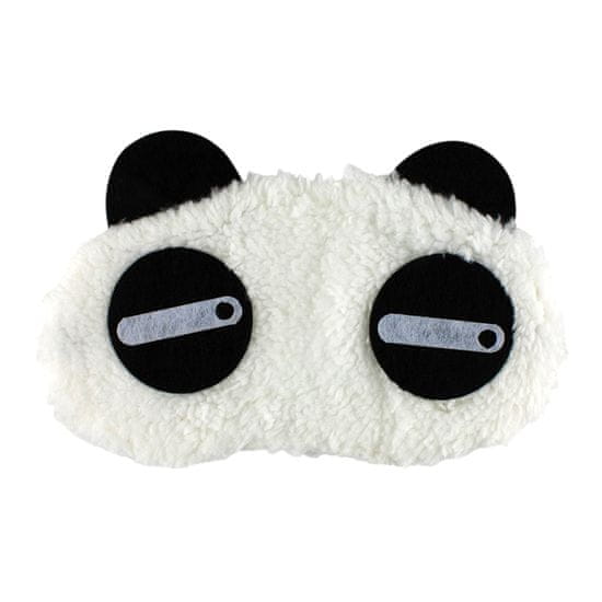 Northix Sneaky Panda, Fluffy Sleep Mask utazáshoz és pihenéshez