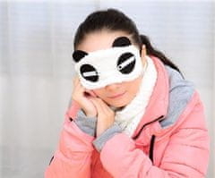 Northix Sneaky Panda, Fluffy Sleep Mask utazáshoz és pihenéshez 