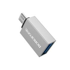 Borofone Adapter USBről Micro USBre