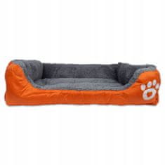 BB-Shop Plüss narancssárga kutyaágy S 45x40 cm