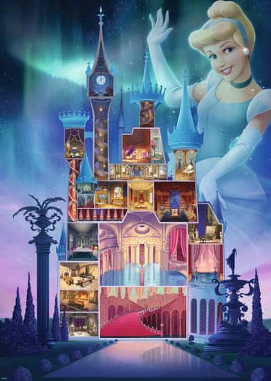 Ravensburger Disney Castle Collection Hamupipőke puzzle 1000 darab