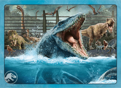 Ravensburger Jurassic World Puzzle 4x100 darabos puzzle