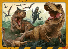 Ravensburger Jurassic World Puzzle 4x100 darabos puzzle
