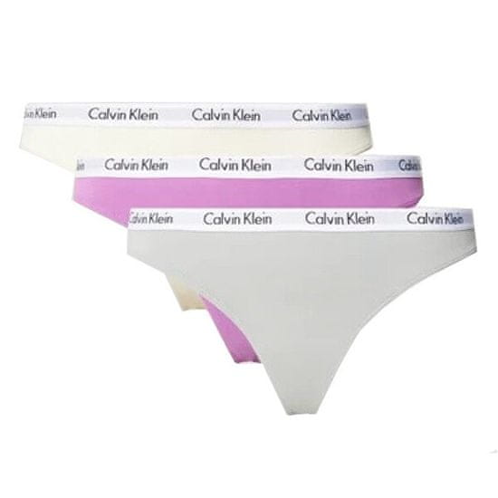 Calvin Klein 3 PACK - női tanga alsó PLUS SIZE QD3800E-CFU