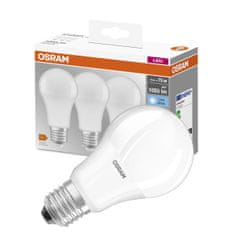 Osram 3x LED izzó E27 A60 10W = 75W 1055lm 4000K Semleges fehér 200°
