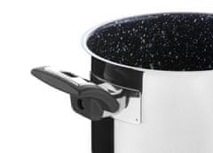 Kolimax Cerammax Pro Comfort fazék fedővel, átmérő 18 cm, térfogat 3 l, kerámiafelület fekete gránit