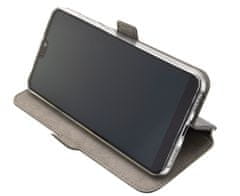 FIXED Topic vékony könyv típusú védőtok Motorola Moto E13 készülékhez, FIXTOP-1093-BK, fekete