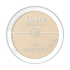 Kompakt púder Satin (Compact Powder) 9,5 g (Árnyalat 03 Tanned)