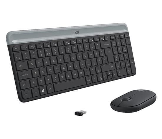 shumee Kombinace bezdrátové klávesnice a myši MK470 GRAPHITE