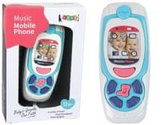 Lean-toys Gyermek oktatási mobiltelefon Melody Blue