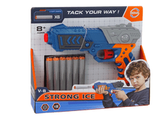 Lean-toys Habpatronos pisztoly nyilak kék