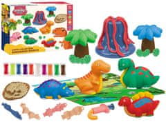shumee Dinosaur Play tésztakészlet, különböző színű formák