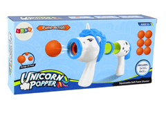 Lean-toys Softball pisztoly Unicorn Blue