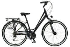 Kands Kands Elite Pro Női kerékpár 28'' Alumínium, Fekete 17" - 150-167 cm magasság