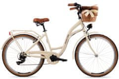 Goetze  Mood Női kerékpár 6 fokozat 26″ kerék 17” váz 155-180 cm magassag, Kávébarna