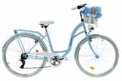 Davi  Emma Női kerékpár 7 fokozat 28″, Fonott, 160-185 cm magasság, Kék