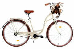 Davi  Lila Női kerékpár 1 fokozat 28″, Fonott, 160-185 cm magasság, Kávébarna