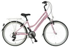 Kands  Aurelia Gyerek kerékpár Alumínium 140-160 cm magasság 18 fokozat, Rózsaszín