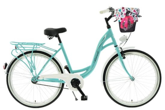 Kands  S-Comfort Női kerékpár 26" kerék, 155-180 cm magasság, Menta