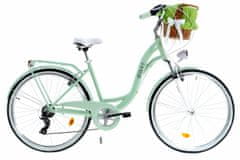 Davi  Maria Alumínium Női kerékpár 7 fokozat 28″, Fonott, 160-185 cm magasság, Zöld