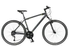 Kands  Crossline 1100 Férfi kerékpár 28'' 24 fokozat Alumínium, Grafit 19 coll - 168-185 cm magasság