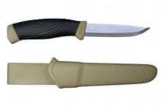 Morakniv 13166 Companion Desert kültéri kés 10,4 cm, fekete-homok, műanyag, műanyag tok