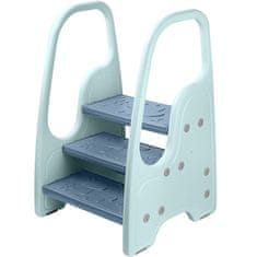 Secutek Gyermek műanyag lépcsőfok Kék színű