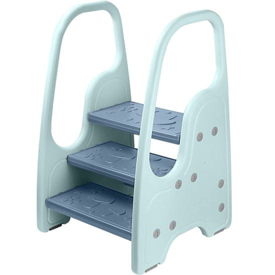Secutek Gyermek műanyag lépcsőfok Kék színű