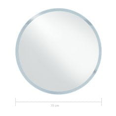 shumee LED-es fürdőszobai falitükör 70 cm