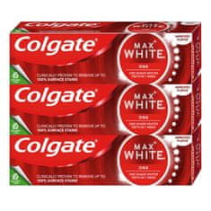 Colgate Fehérítő fogkrém Max White One 3 x 75 ml