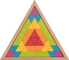Goki Fa mozaik háromszög